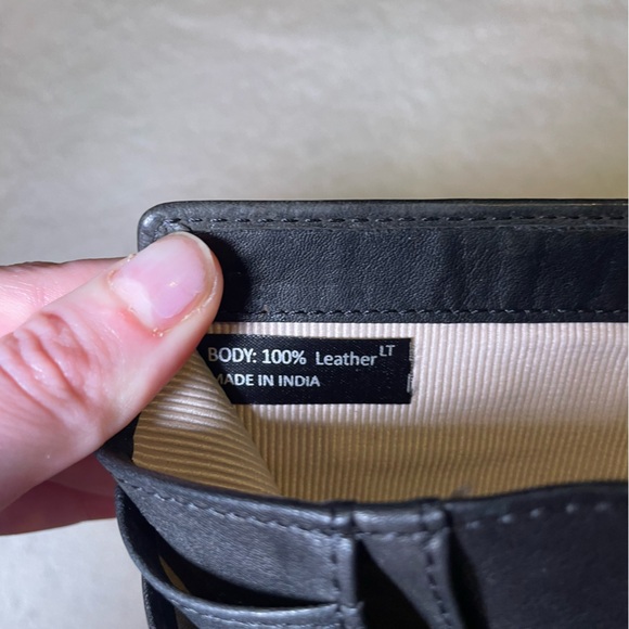 Margot Black Leather Wallet - Picture 10 of 10